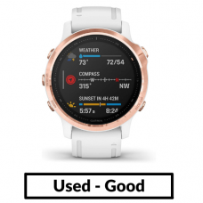 Garmin Fenix 6S Pro 42 mm Rose Gold/White Smartwatc..