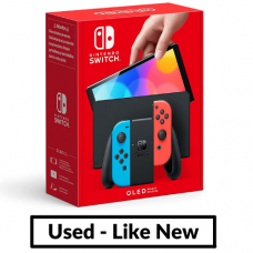 Nintendo Switch (OLED Model) - Neon Blue/Neon Red..