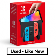 Nintendo Switch (OLED Model) - Neon Blue/Neon Red